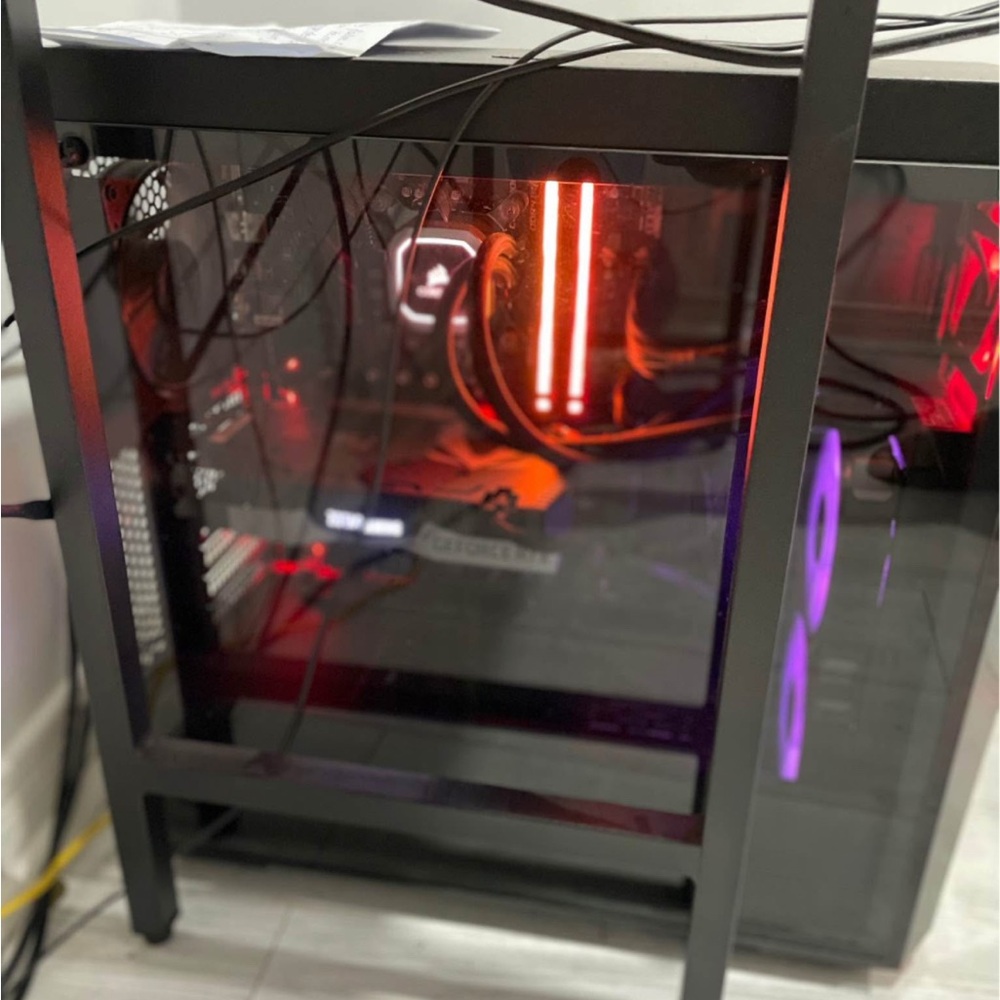 Gaming PC with RGB Lighting